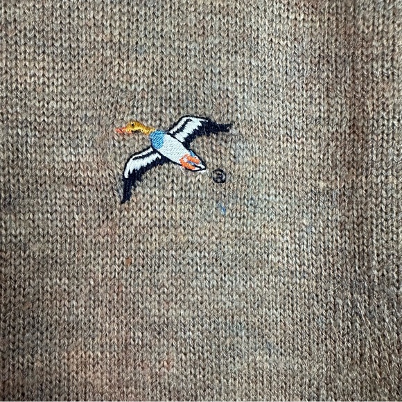 Outward Bound Men’s Knitted Long Sleeve Tan Sweater Sz XL - Picture 3 of 4